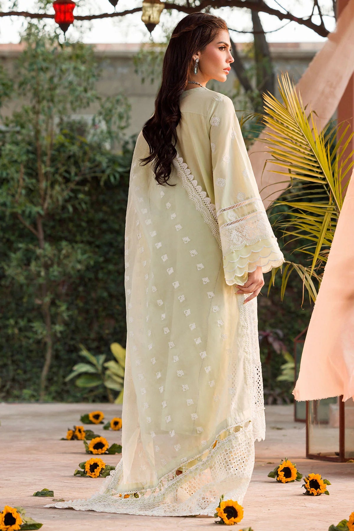 4432-BENAZIR EMBROIDERED LAWN UNSTITCHED