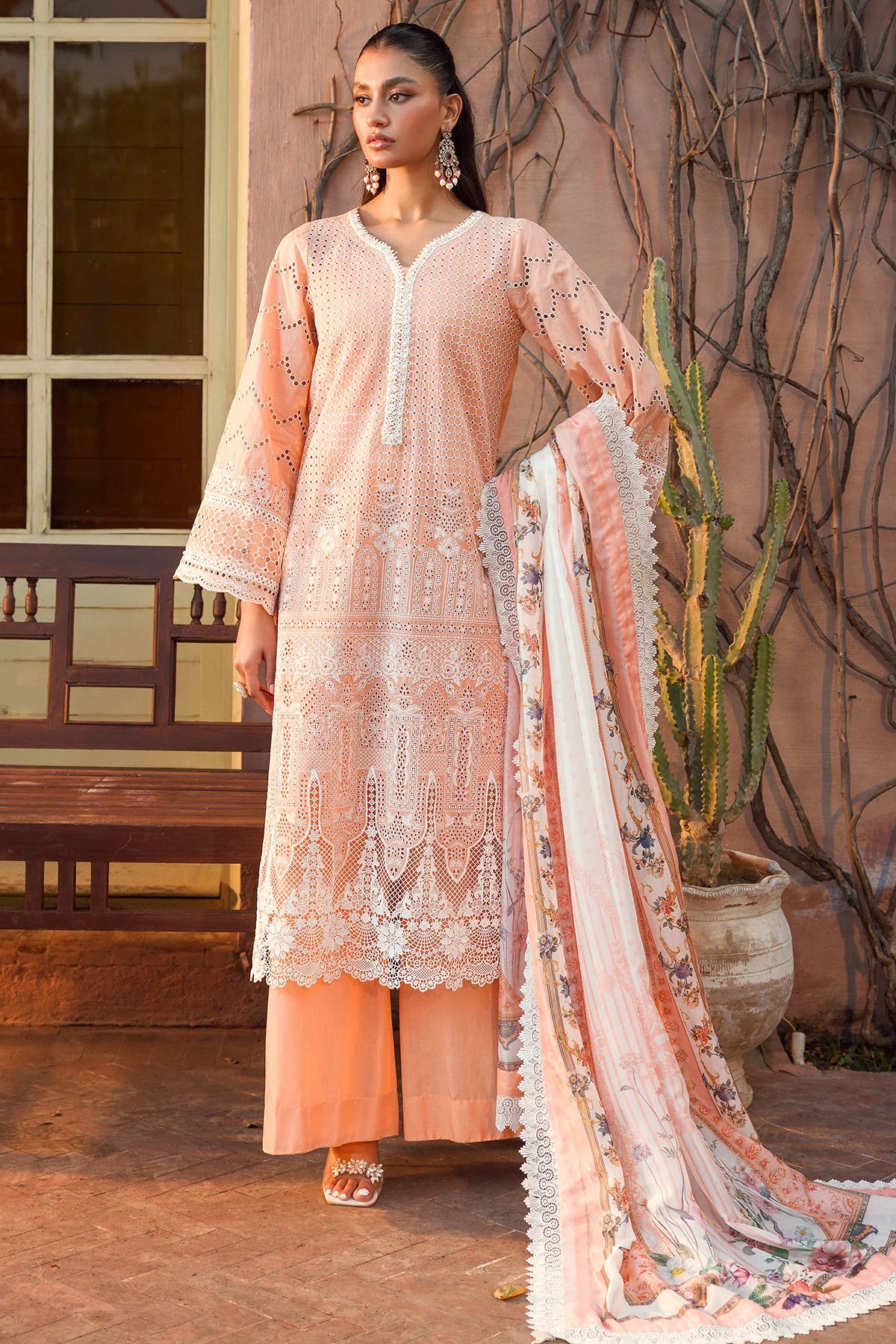 4435-SABIHA EMBROIDERED LAWN UNSTITCHED