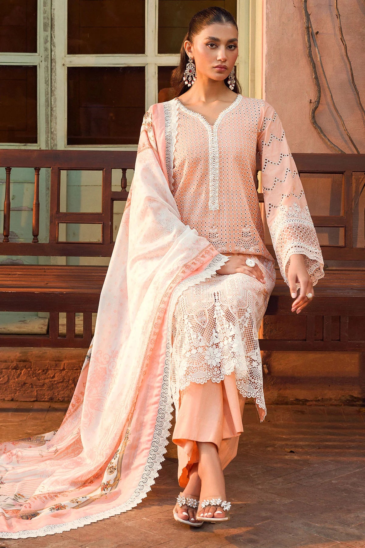 4435-SABIHA EMBROIDERED LAWN UNSTITCHED