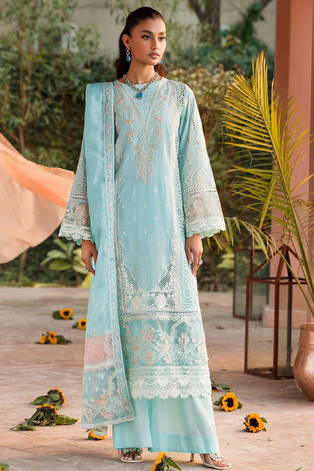 4438-ZOHRA EMBROIDERED LAWN UNSTITCHED