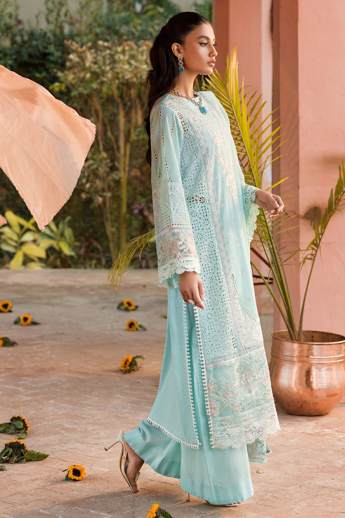 4438-ZOHRA EMBROIDERED LAWN UNSTITCHED