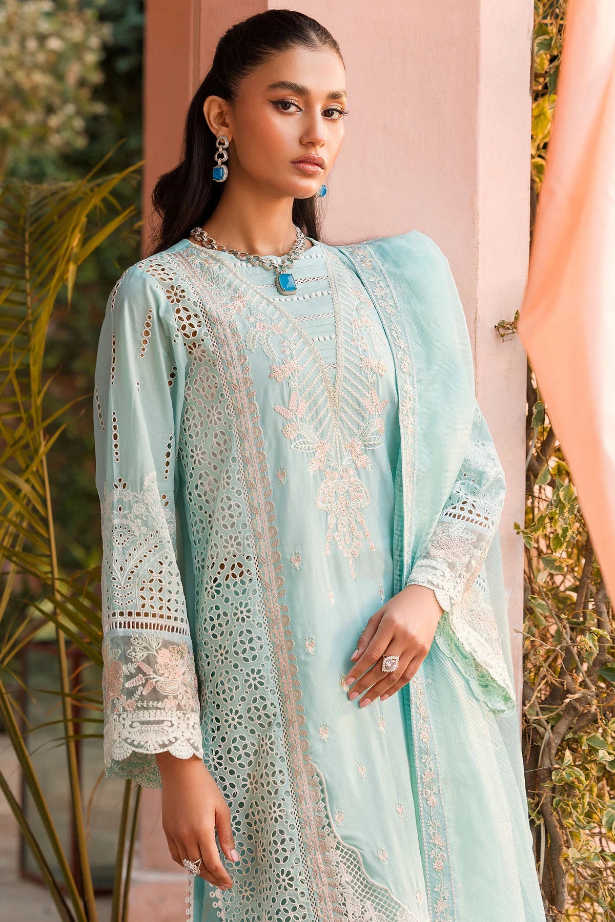 4438-ZOHRA EMBROIDERED LAWN UNSTITCHED