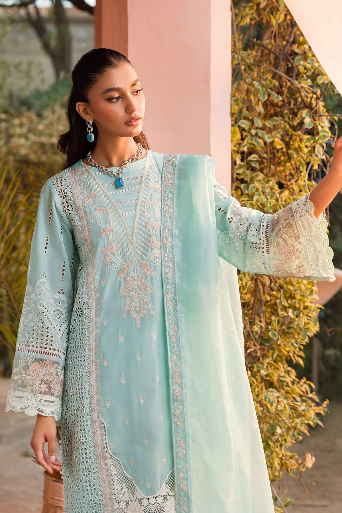 4438-ZOHRA EMBROIDERED LAWN UNSTITCHED