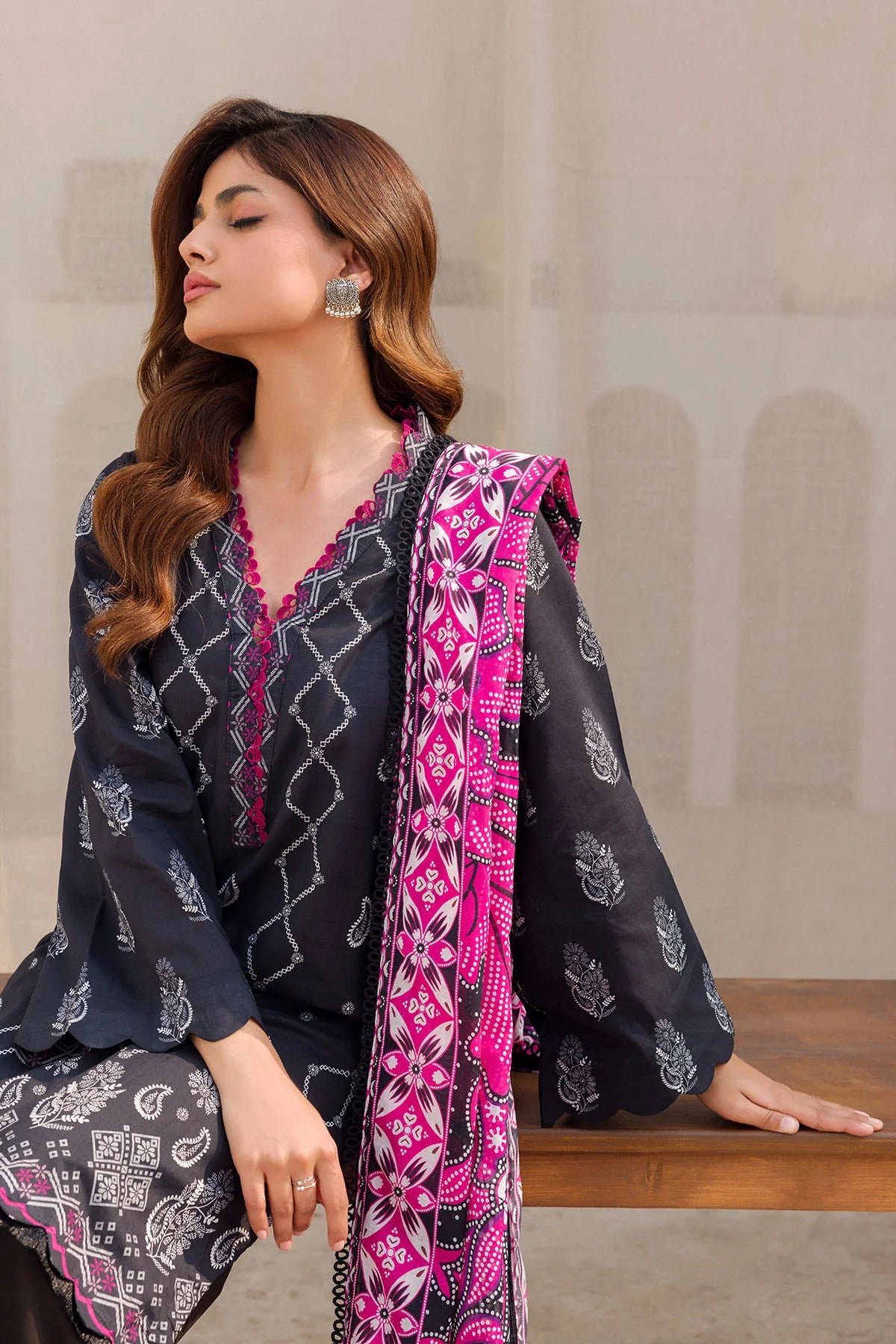 4585-MAHTAB DIGITAL PRINTED LAWN UNSTITCHED