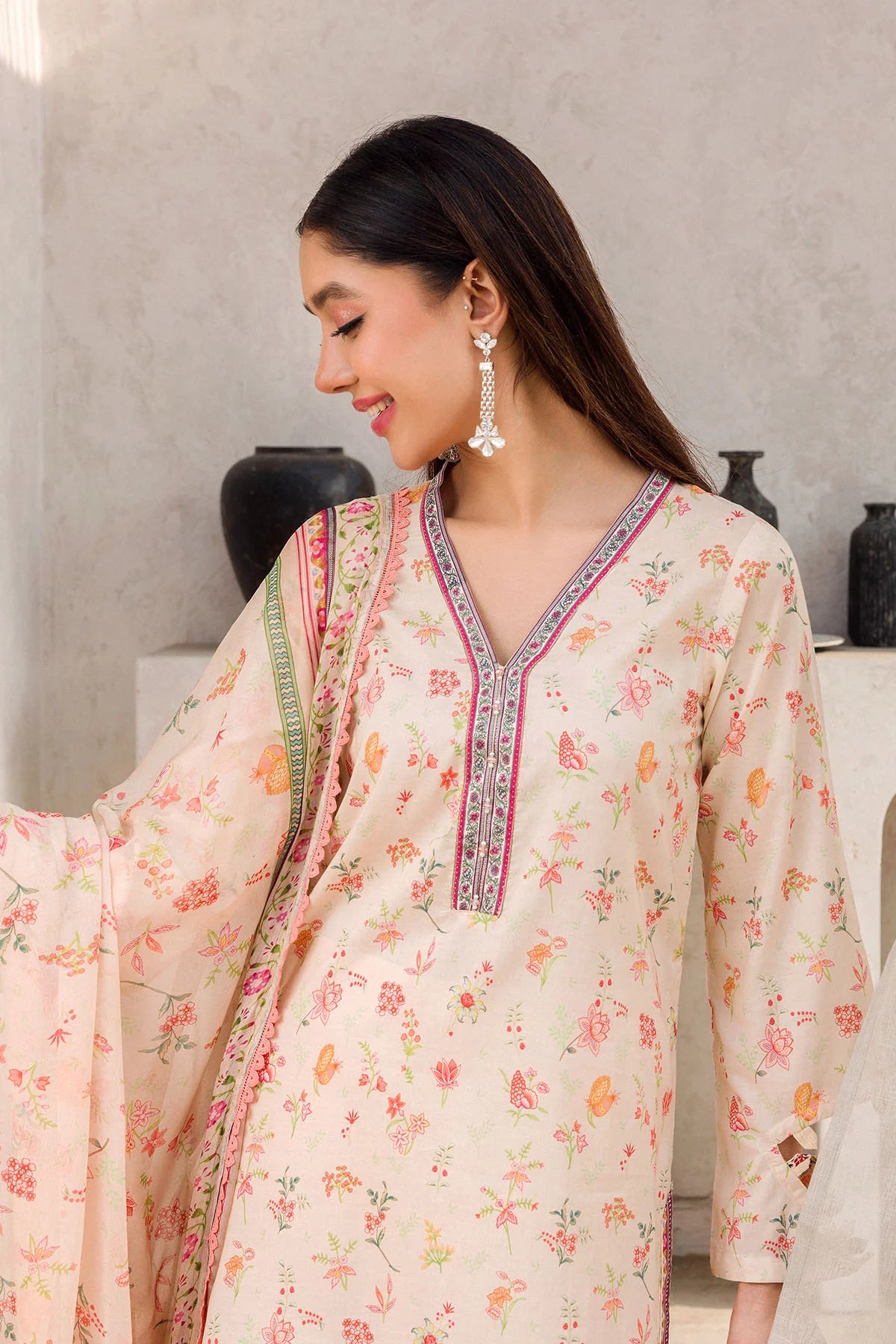 4604-ZARIN DIGITAL PRINTED LAWN UNSTITCHED