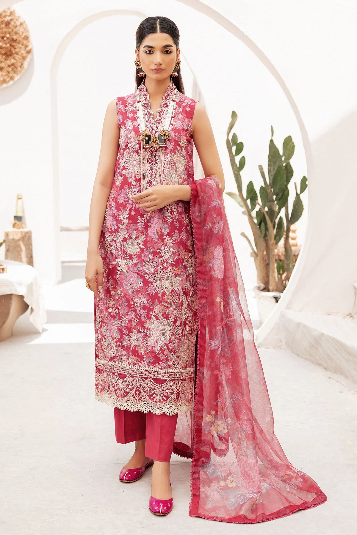 4729-ZAISHA EMBROIDERED LAWN UNSTITCHED