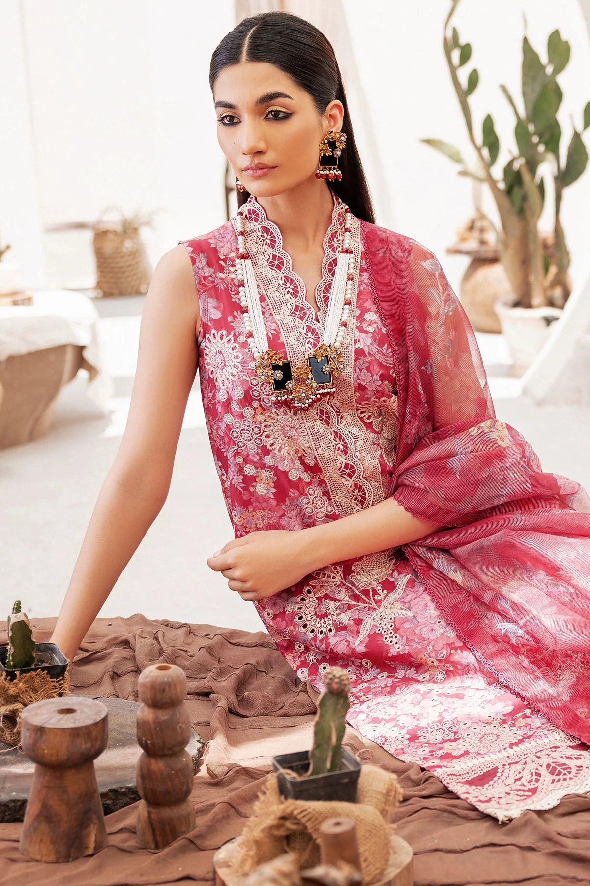 4729-ZAISHA EMBROIDERED LAWN UNSTITCHED