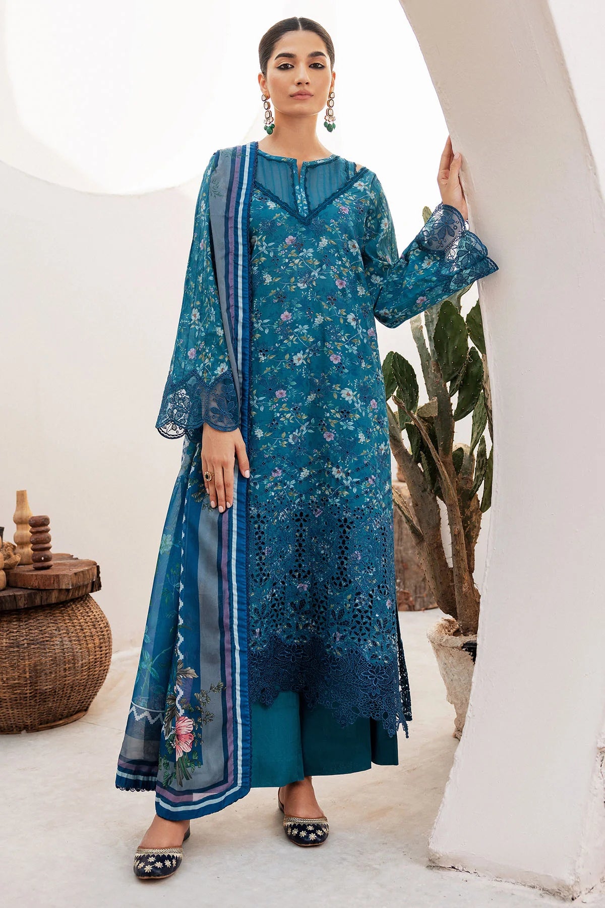 4730-RANIA EMBROIDERED LAWN UNSTITCHED