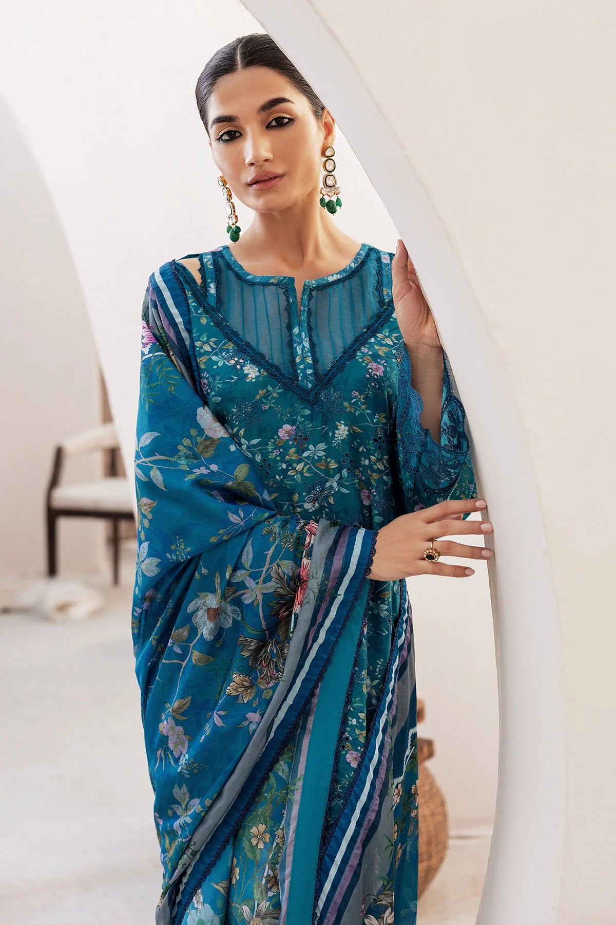 4730-RANIA EMBROIDERED LAWN UNSTITCHED