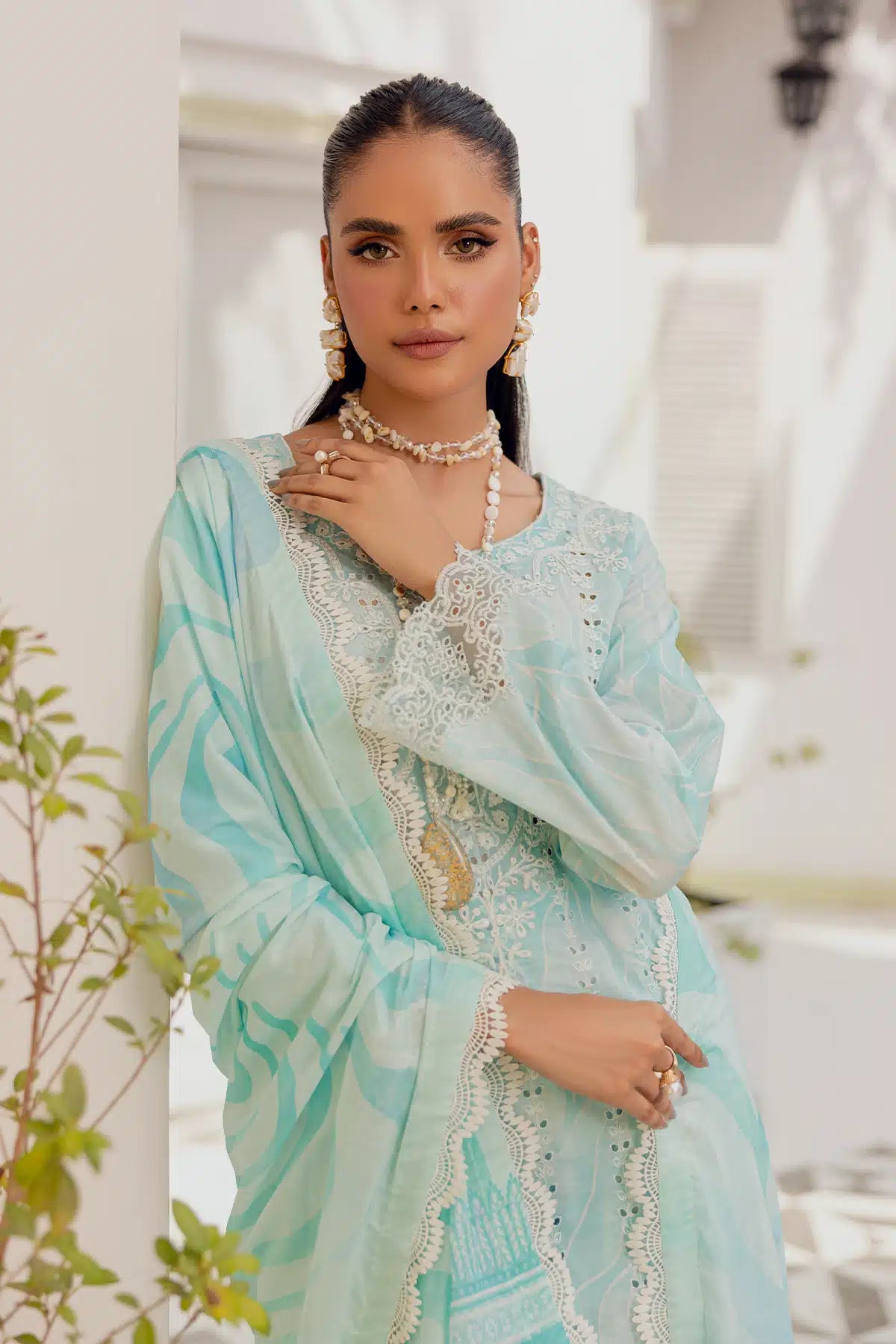 4766-HEER EMBROIDERED LAWN UNSTITCHED