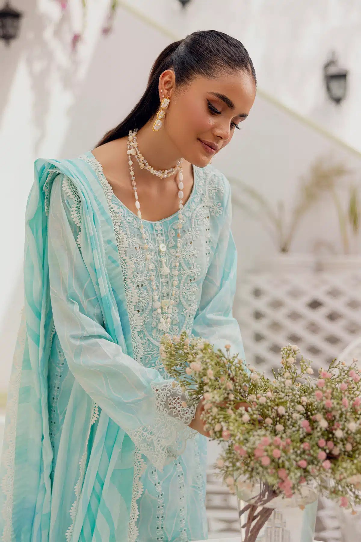 4766-HEER EMBROIDERED LAWN UNSTITCHED