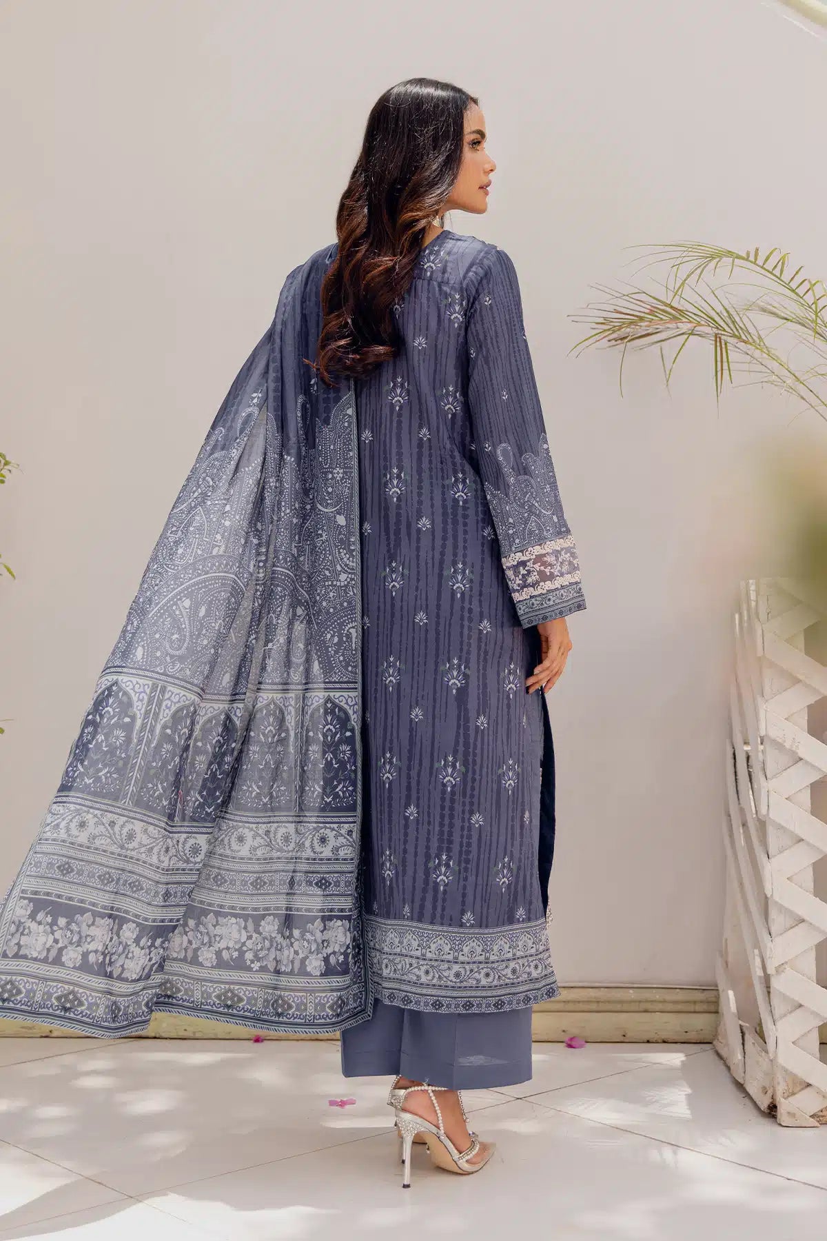 4767-QAINAT EMBROIDERED LAWN UNSTITCHED